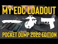 My 2022 EDC Pocket Dump for Concealed Carry 🔫