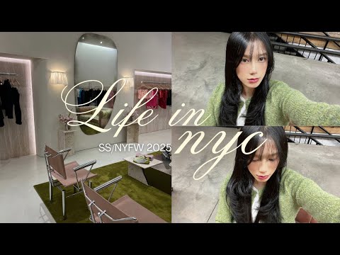 Life In NYC: Glowing up for fashion week, NYFW events, lots of matcha, oh and I got punched