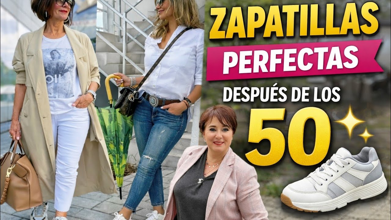 Las Mejores Zapatillas Deportivas Para Vestir a los 50 y 60 años