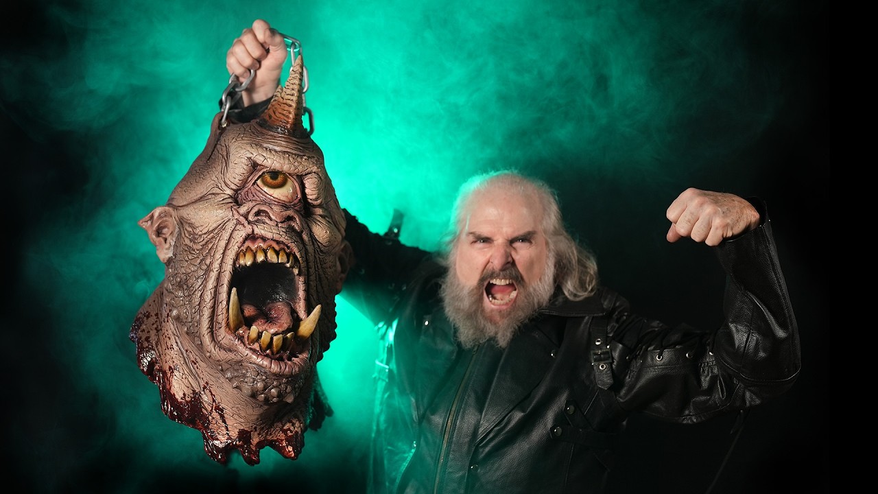 Cyclops Head Reveal | Halloween Props 2025 Distortions Unlimited