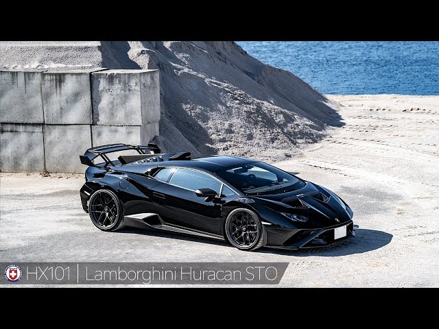 bond shop Osaka】Lamborghini Huracan STO on HRE Wheels HX101【4K