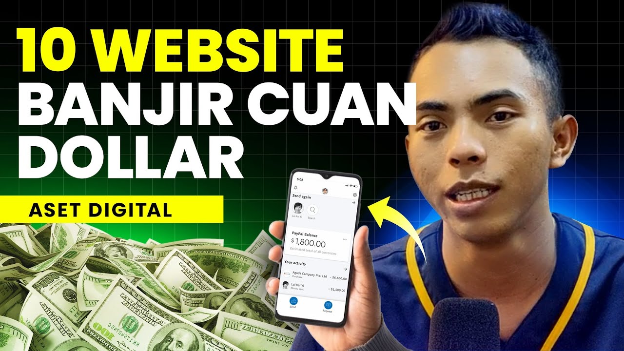 10 Website Terbaik Buat Jualan Aset Digital, Cuan Tanpa Modal!