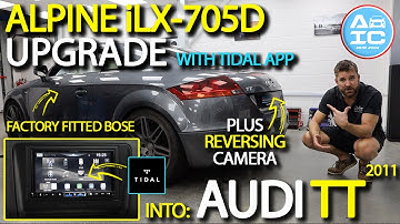 Audi TT MK2 with Factory Fitted BOSE - Now has an Alpine iLX-705D Media Station & Rear Camera!