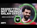 Is liverpool regretting turning down a mo salah offer  espn fc extra time