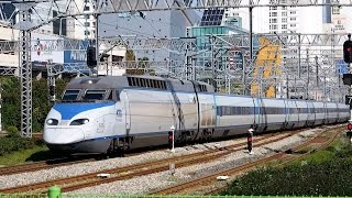 2016/10/24 KORAIL: KTX #117 KTX-I 023 Set at Busan