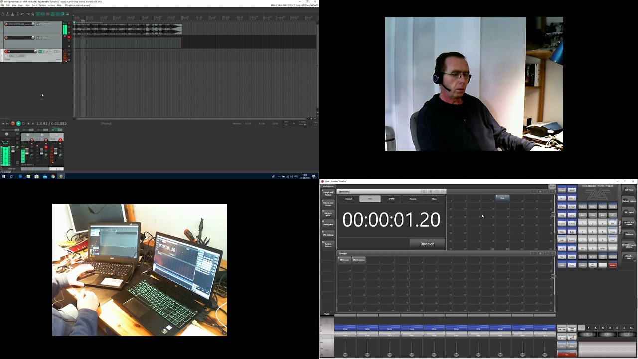 Avolites Titan Reaper Timecode Enhanced - YouTube