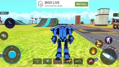 Crocodile Robot Car Transformer Games || Level 6 - Android Gameplay