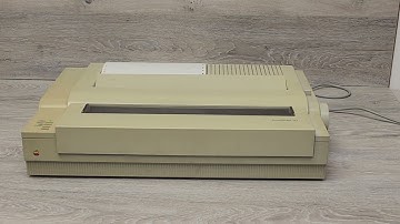Vintage 1987 Apple ImageWriter LQ A9M0340 Dot Matrix Printer