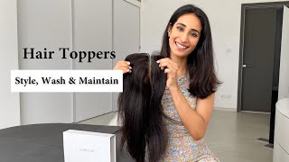 Hair Toppers - Hair Care & Tips | Toppers For Hair Thinning | Human Hair Toppers India