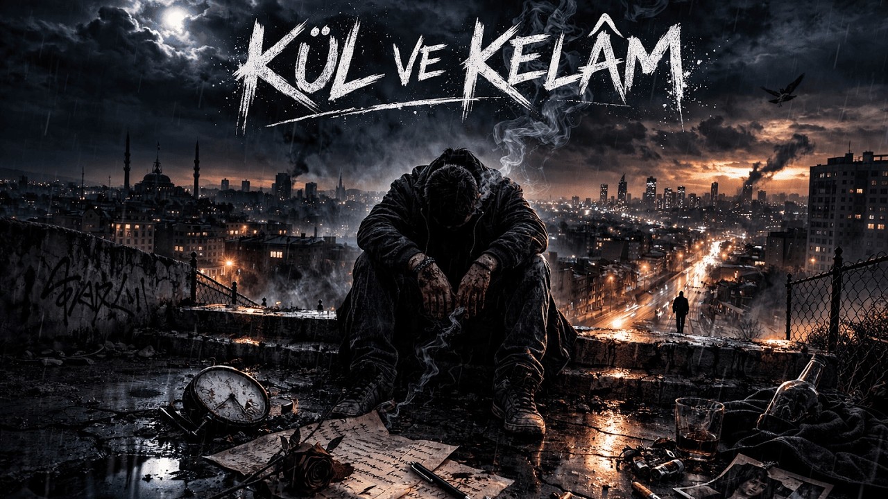 KÜL VE KELÂM (Lyrics) | Slow / Pesimist Rap | Official Audio