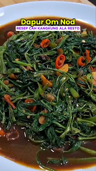 RESEP CAH KANGKUNG ALA RESTO #cooking #cahkangkung #tumiskangkung