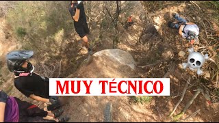 ☠BAJANDO POR LAS MEJORES SECRETS DE BARCELONA☠ MTB ENDURO