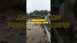Download Lagu JEMBATAN KEMBAR PADANG PANJANG LUMPUH #banjir #sumbar #bencanaalam MP3