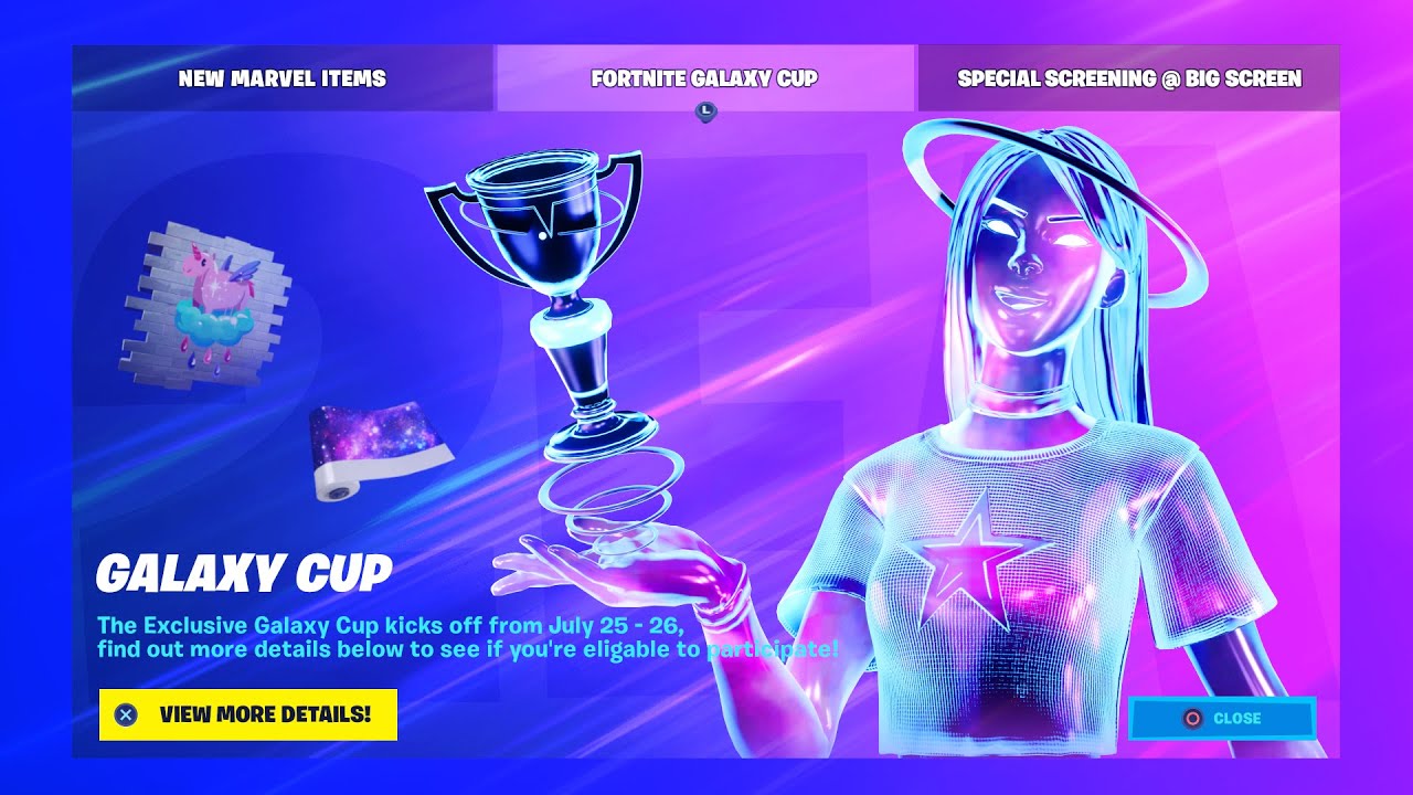 How To Enable Fa In Fortnite Free Skin Exclusive Galaxy Girl Cup