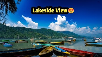 Pokhara Lakeside | Pokhara Lakeside View