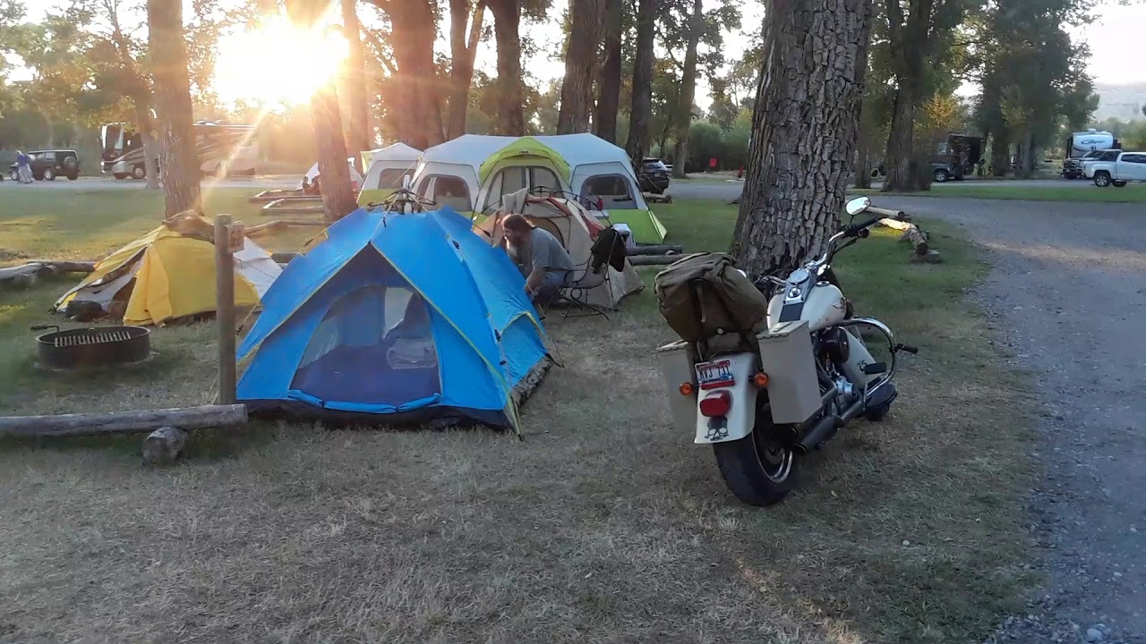 Sturgis 2018 camping last night out YouTube