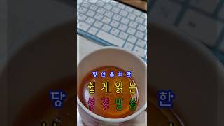 마태복음 10장 24-33절 #말씀듣기 #말씀읽기