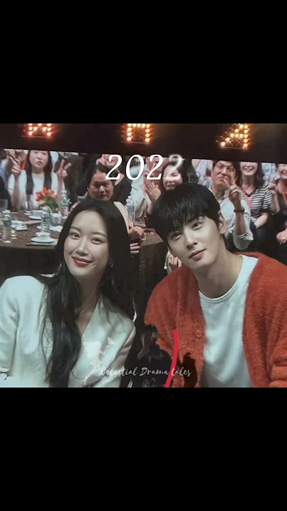 Cha eun woo and moon ga young (2020-2025) journey..🤍 #chaeunwoo #moongayoung   #celestialdramatales