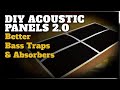 DIY Bass Traps and Acoustic Panels | Best Acoustic Treatment