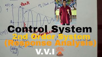 (Second part)Second Order System|Response plot & parameters|Control System|MUST WATCH VIDEO
