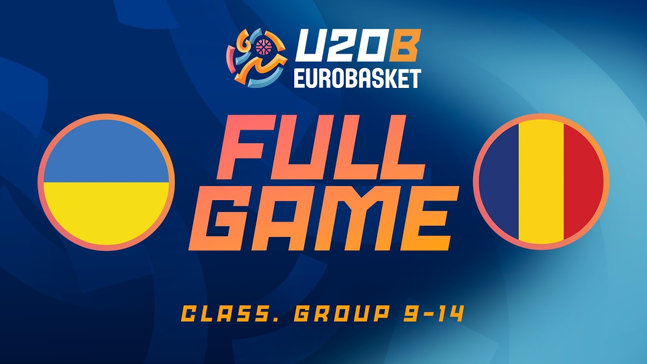 Classification Group 9-14 | Ukraine v Romania | FIBA U20 Women's EuroBasket 2026 Division B