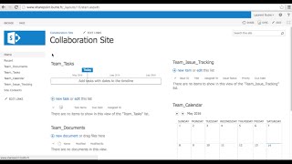 Lesson1 Team Collaboration on Sharepoint in 10min