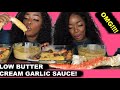 EP. 29 | TIRED OF HEAVY BUTTER SEAFOOD SAUCES? TRY THIS! | CREAMY GARLIC BUTTER SAUCE | BEBE EATS