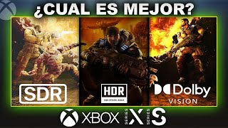 SDR, HDR OR DOLBY VISION WHICH IS BETTER ON XBOX SERIES S | X