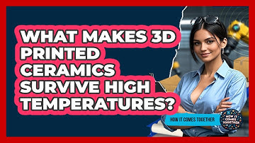What Makes 3D Printed Ceramics Survive High Temperatures? - How It Comes Together