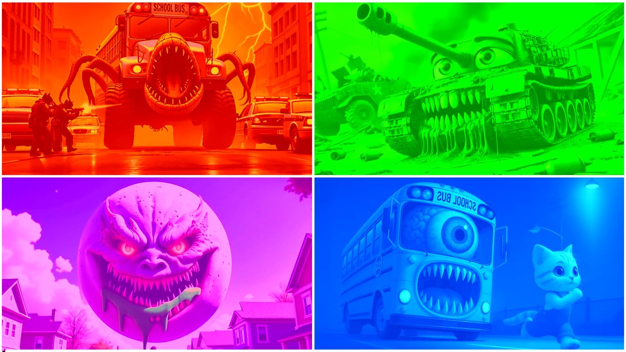 SCHOOL BUS 🎵 COFFIN DANCE SONG | TILES HOP EDM RUSH! 🔥