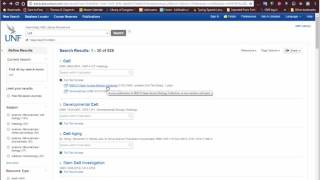 Find an e-Journal via A-Z Publications