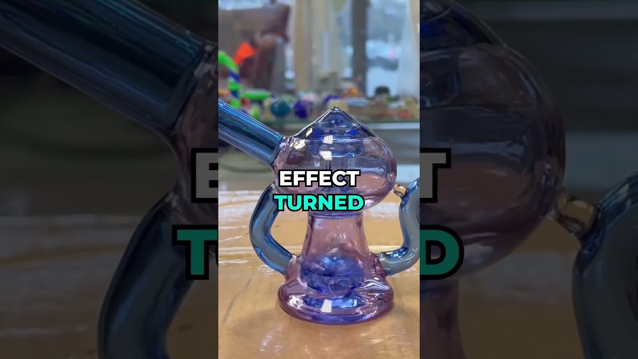 This artist invented COLOR CHANGING glass!