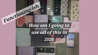 My 2026 Planner Linep - Testing Systems, Too Many Planners - a Little Overwhelmed