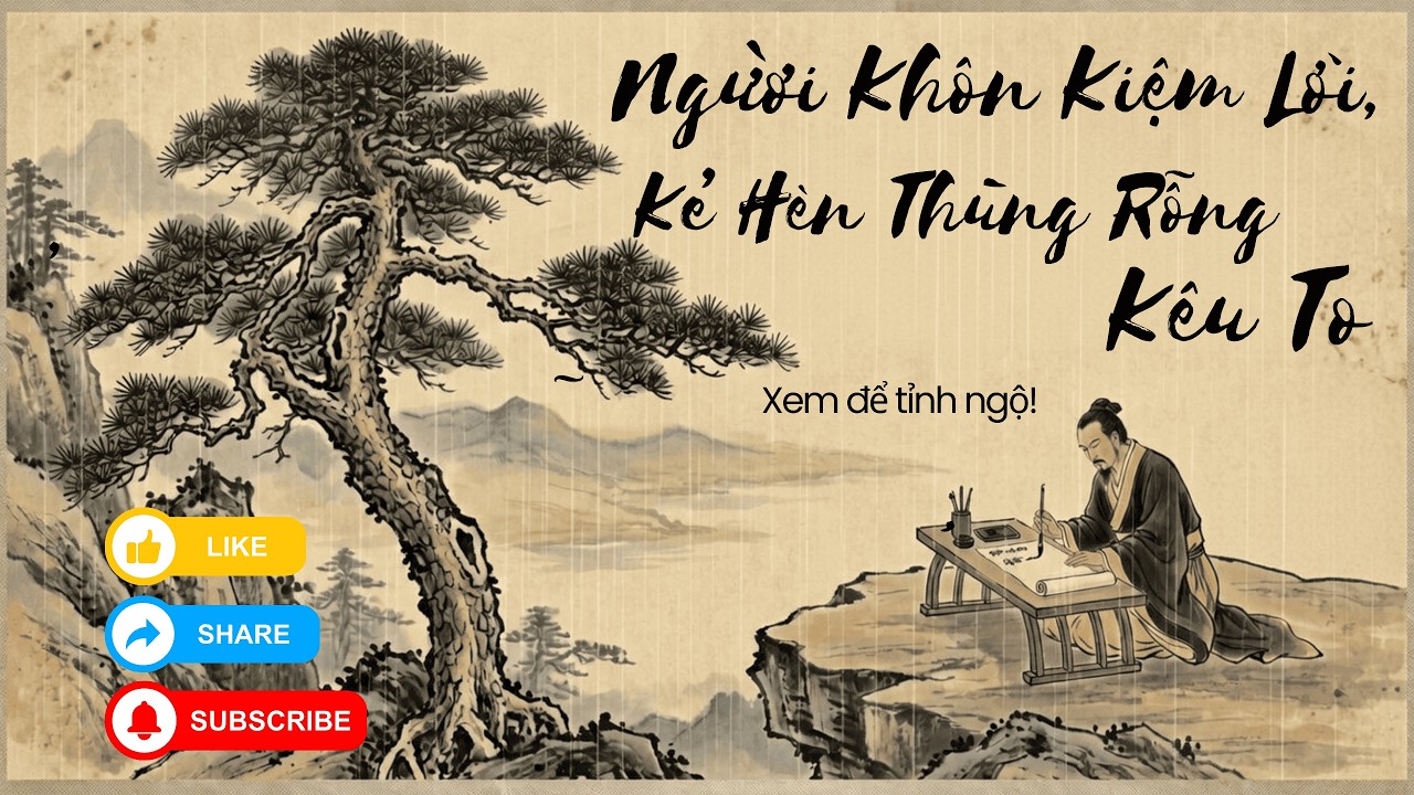 Cổ Nhân Chỉ Lộ: Người Khôn Kiệm Lời, Kẻ Hèn 
