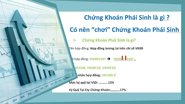 Giao dịch chứng khoán phái sinh là gì