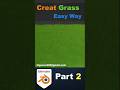 Create Grass in Blender(Part2)