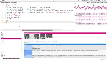 Modulated Detuned Saw Wave Weirdness
