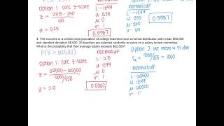 STATS Chapter 5-7 Test Review