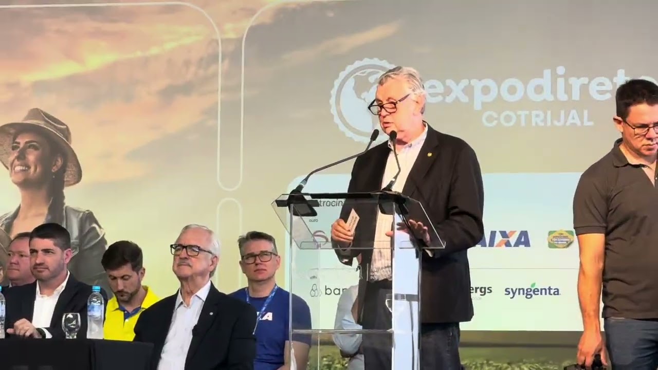 26º Expodireto Cotrijal, abertura oficial, Não-Me-Toque RS, 09/03/2026