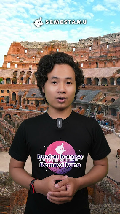 Kenapa Colosseum Buatan Bangsa Romawi Kuno Sangat Kuat? #shorts #semesta #sains