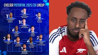 I Am Scared Of Chelsea Team... | Arsenal Fan Peakfighter Reacts To Chelsea 25/26 Transfer Window
