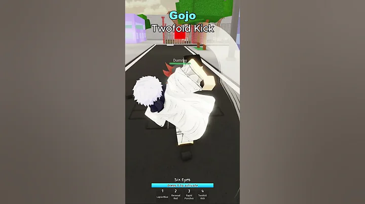 Gojo Combo In Jujutsu Shenanigans #jujutsushenanigans #roblox #anime #jjs #jjk #gojo