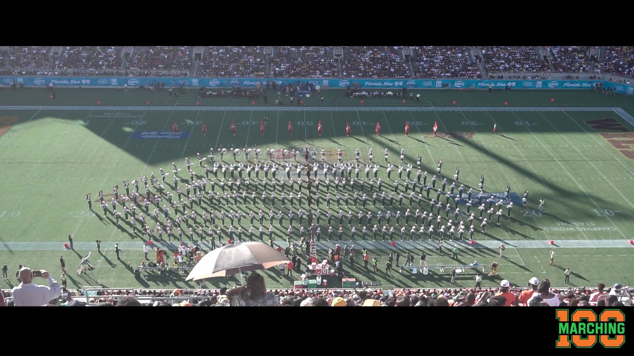 Florida Classic 2017  "FAMU Marching 100" Halftime