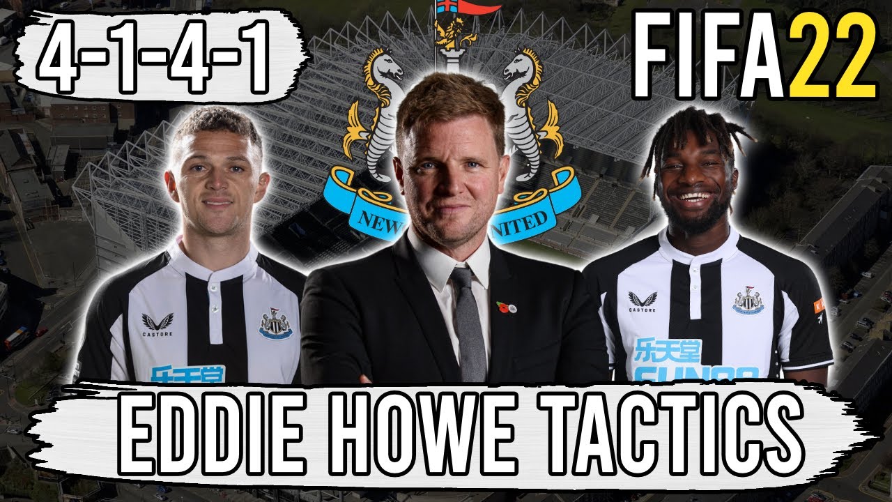 Recreate Eddie Howe's 4-1-4-1 Newcastle United Tactics in FIFA 22 | Custom Tactics Explained