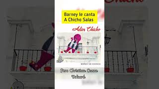 Barney le canta a Chicho Salas #ChichoSalas #alianzalima