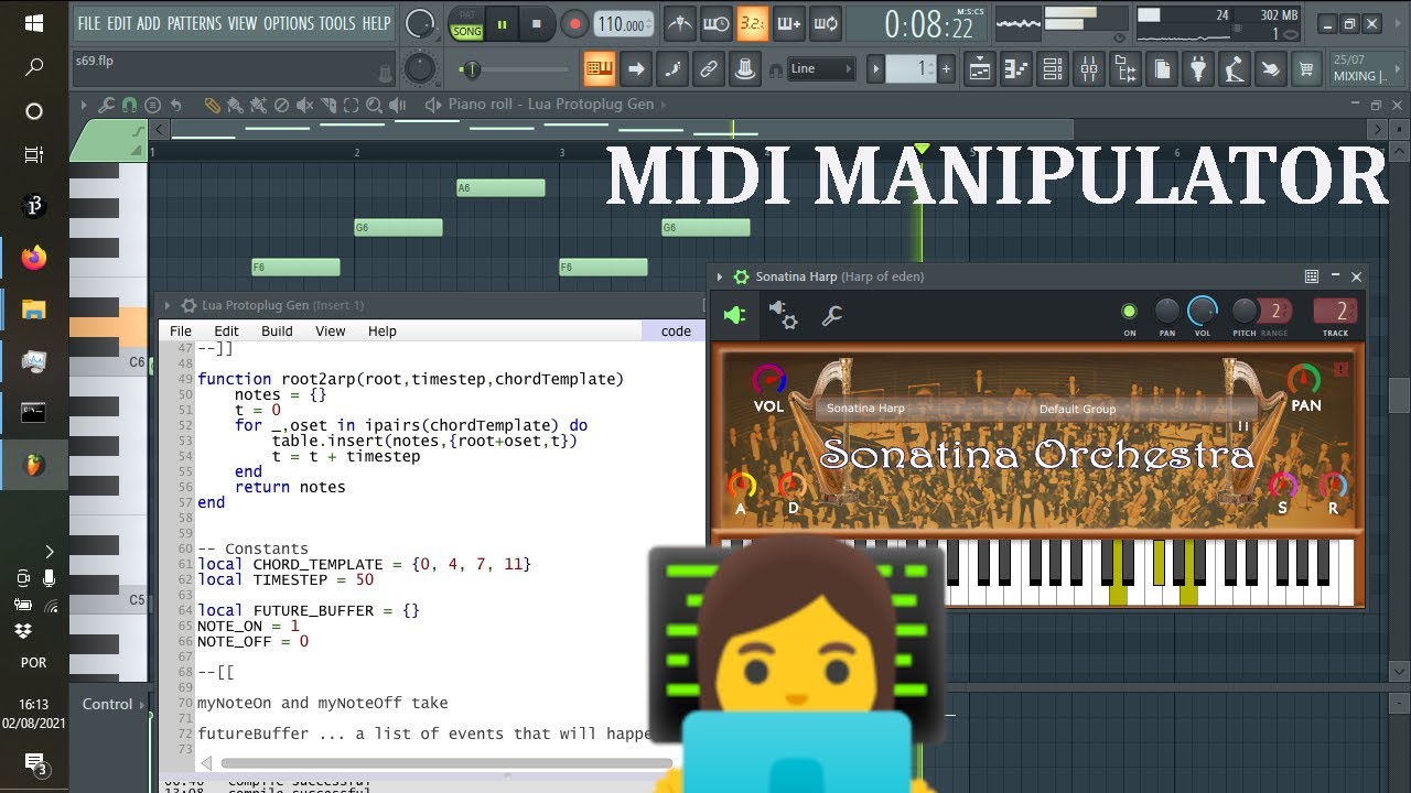YouTube에서 Lua Protoplug Tutorial #2 : A Simple MIDI Arpeggiator 보기 YouTube에서 Lua Protoplug Tutorial #2 : A Simple MIDI Arpeggiator 보기