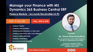 Microsoft Dynamics 365 Business Central - Finance Module - Accounts Receivable