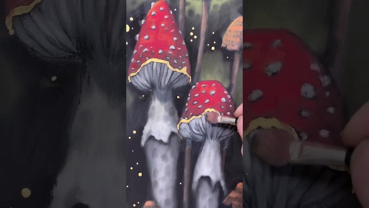 Interconnectivity: A Soft Pastel Painting 