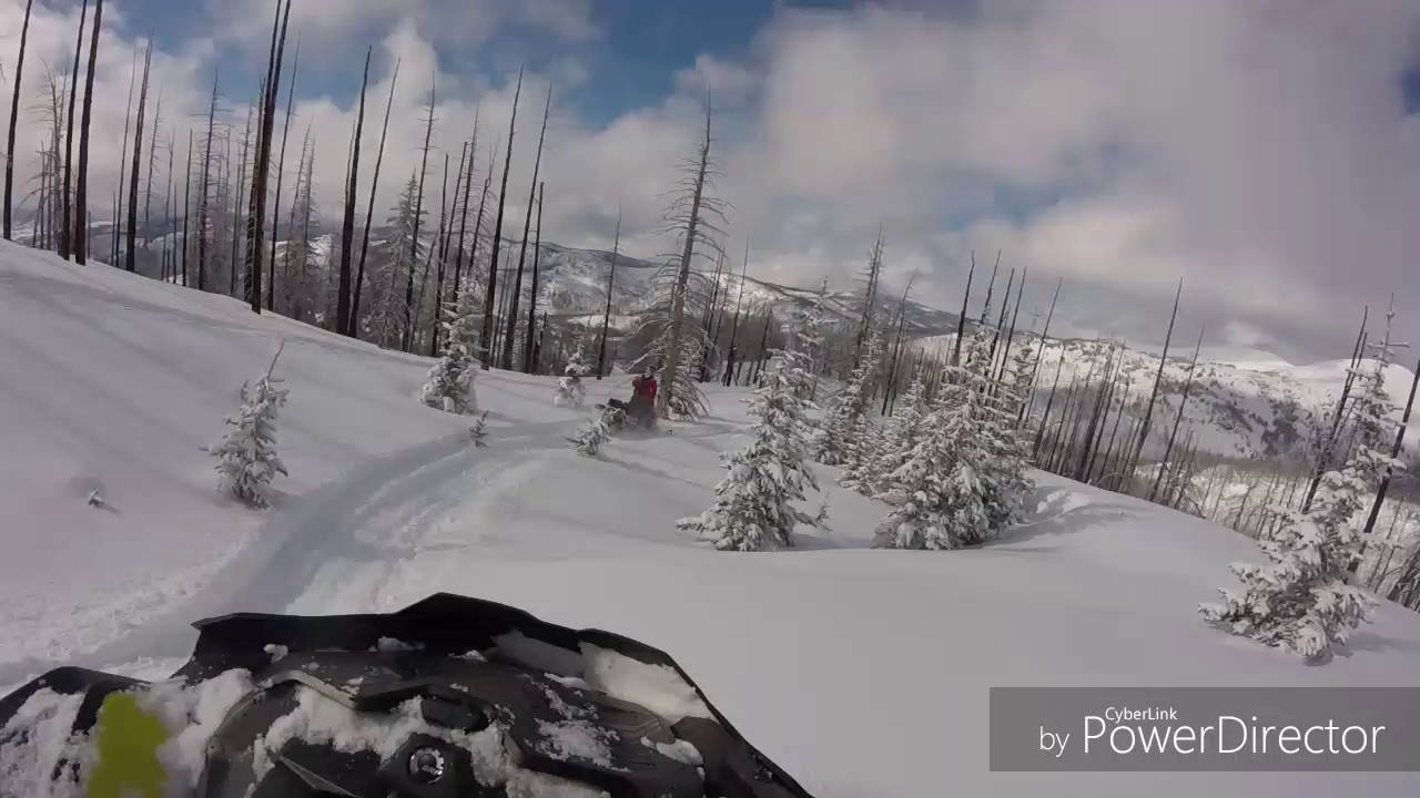 3/5/17 snowmobiling Winthrop YouTube