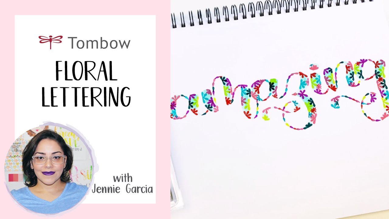 How to Create a Flower Pattern Using Dual Brush Pens